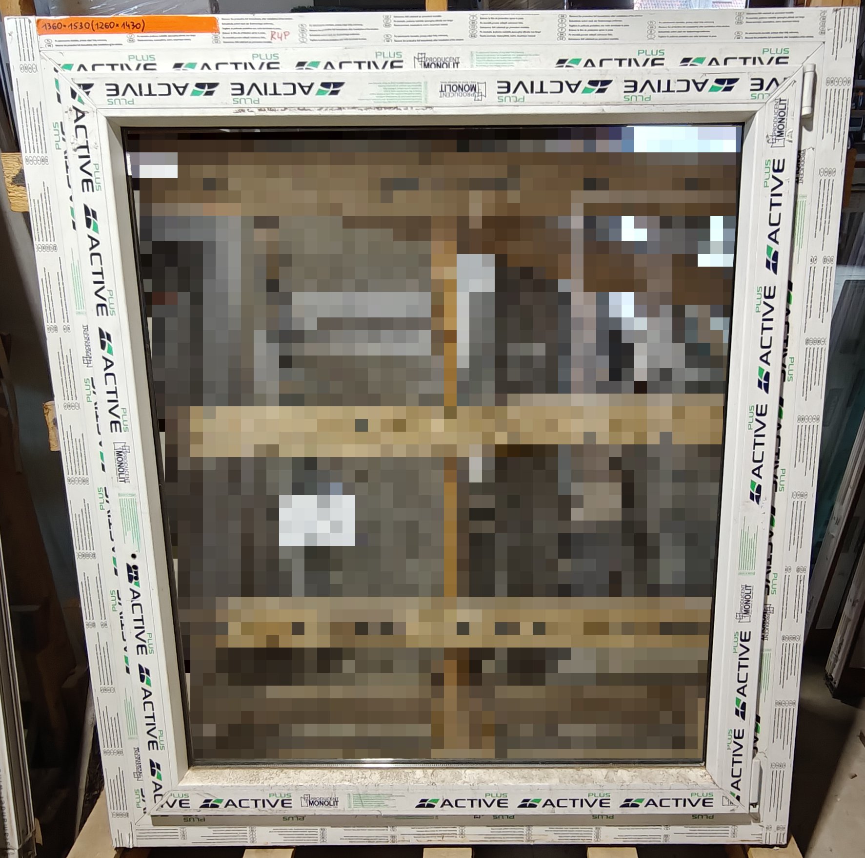 1360x1530 - okno PVC