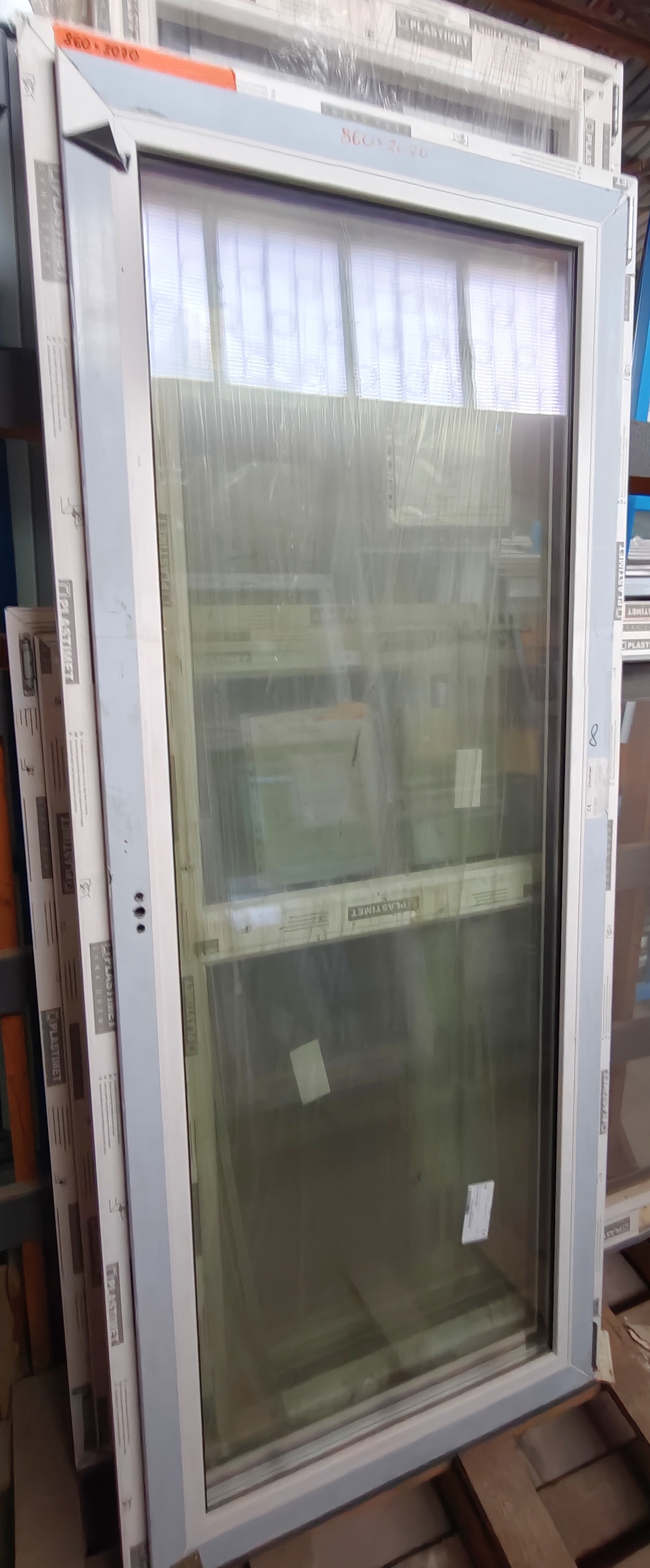  860x2070 - drzwi balkonowe PVC